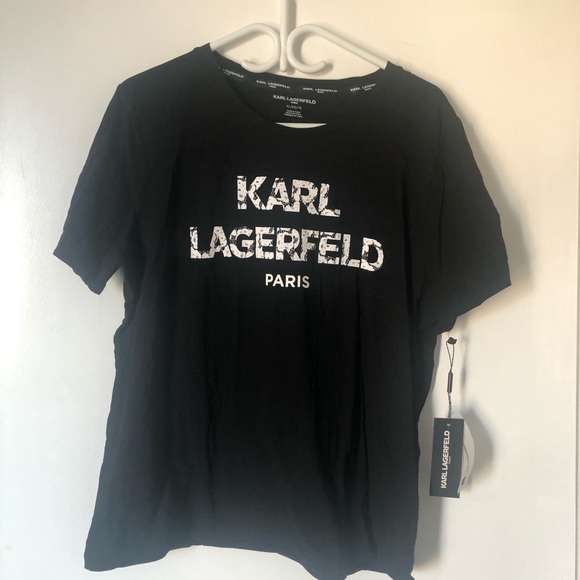 Karl Lagerfeld Tops - NWT Karl Lagerfeld XL tee